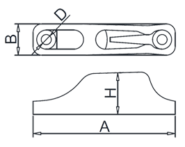 ロープクランプ図面(miàn)