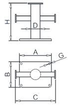 クロスボラード図面(miàn) クロスボラード図面(miàn)