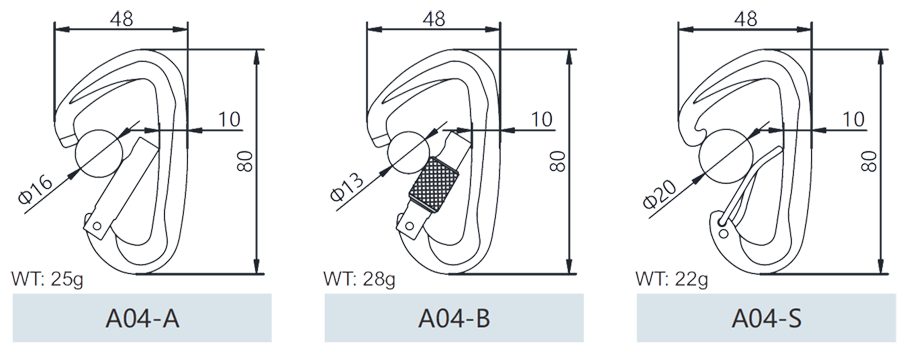 ナット付きD型バックル図面(miàn)