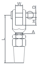 ロックターミナルフォーク図面(miàn) ロックターミナルフォーク図面(miàn)