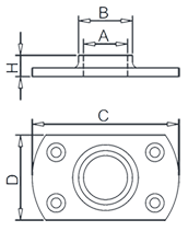 溶接ストレートスクエアベース図面(miàn) 溶接ストレートスクエアベース図面(miàn)