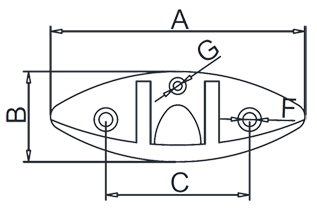 Folding Cleat Drawing Folding Cleat Drawing
