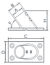 Inclined Square Base Drawing Inclined Square Base Drawing