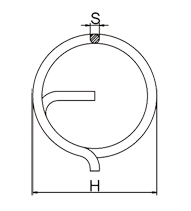 Ring Pin Drawing Ring Pin Drawing