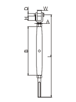 Pipe Turnbuckle With Fork And Terminal Drawing Pipe Turnbuckle With Fork And Terminal Drawing